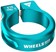 Wheels Manufacturing Seatpost Clamp - 34.9mm, Bolt-On, Teal