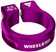 Wheels Manufacturing Seatpost Clamp - 34.9mm, Bolt-On, Purple