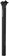 WHISKY No.7 Alloy Seatpost - 31.6 x 400mm, 0mm Offset, Matte Black 