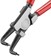 Knipex External 90deg Angle Snap Ring Pliers - 6 3/4"