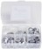 Wheels Manufacturing Kit of six assorted sizes (.5 to 5mm), 125 Spacers in storage box