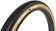 Panaracer GravelKing Slick Tire - 650b x 48 / 27.5 x 1.90, Tubeless, Folding, Black/Brown
