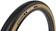 Panaracer GravelKing R Tire - 700 x 40, Tubeless, Folding, Black/Amber