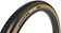 Panaracer GravelKing SS R Tire - 700 x 28, Clincher, Folding, Black/Amber