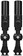 Muc-Off Big Bore Hybrid Tubeless Valve Stems - Medium, 35mm, Black
