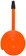 Tubolito Tubo MTB Tube - 26 x 1.8-2.5", 42mm Presta Valve, Orange