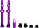 Muc-Off V2 Tubeless Valve Kit - Purple, 44mm, Pair