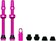 Muc-Off V2 Tubeless Valve Kit - Pink, 44mm, Pair