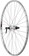 Quality Wheels CR-18 Rear Wheel - 27", QR x 130mm, Rim Brake, HG 10, Polished/Silver, Clincher