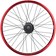 Salt Everest Rear Wheel - 20", 14 x 110mm, Rim Brake, Freecoaster, Red, Clincher 