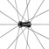 Fulcrum Racing 3 Wheelset - 700, QR x 100/130mm, Rim Brake, HG 11, Black, Clincher