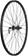 Quality Wheels Value Double Wall Series Rim+Disc Front Wheel - 26", QR x 100mm, Center-Lock /Rim Brake, Black, Clincher