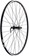 Quality Wheels 105/Velocity A23 Front Wheel - 700, QR x 100mm, Rim Brake, Black, Tubeless-Ready Clincher