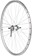 Sta-Tru Double Wall Rear Wheel - 26"x1 3/8" x 110mm Bolt-On, SS Coaster Brake, Silve