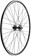 Quality Wheels Value Double Wall Series Track Front Wheel - 700, 9x1 Threaded x 100mm, Rim Brake, Black, Clincher