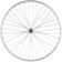 Quality Wheels Value Single Wall Series Front Wheel - 27", QR x 100mm, Rim Brake, Silver, Clincher
