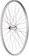 Quality Wheels Value Single Wall Series Front Wheel - 27", QR x 100mm, Rim Brake, Silver, Clincher