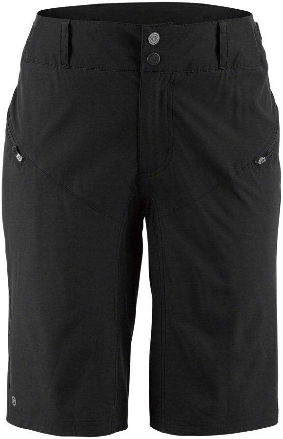 Garneau Latitude 2 Short - Black, Women's, Small 