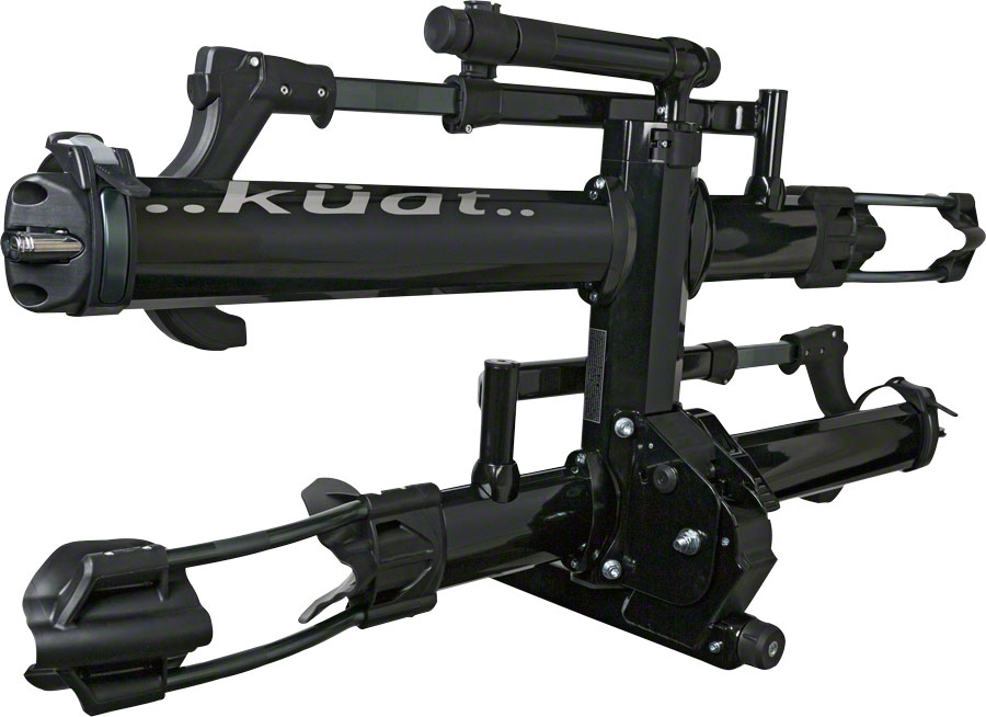 Kuat NV 2.0 Hitch Bike Rack - 2-Bike, 1-1/4" Receiver - Black Metallic/Gray Anodize






