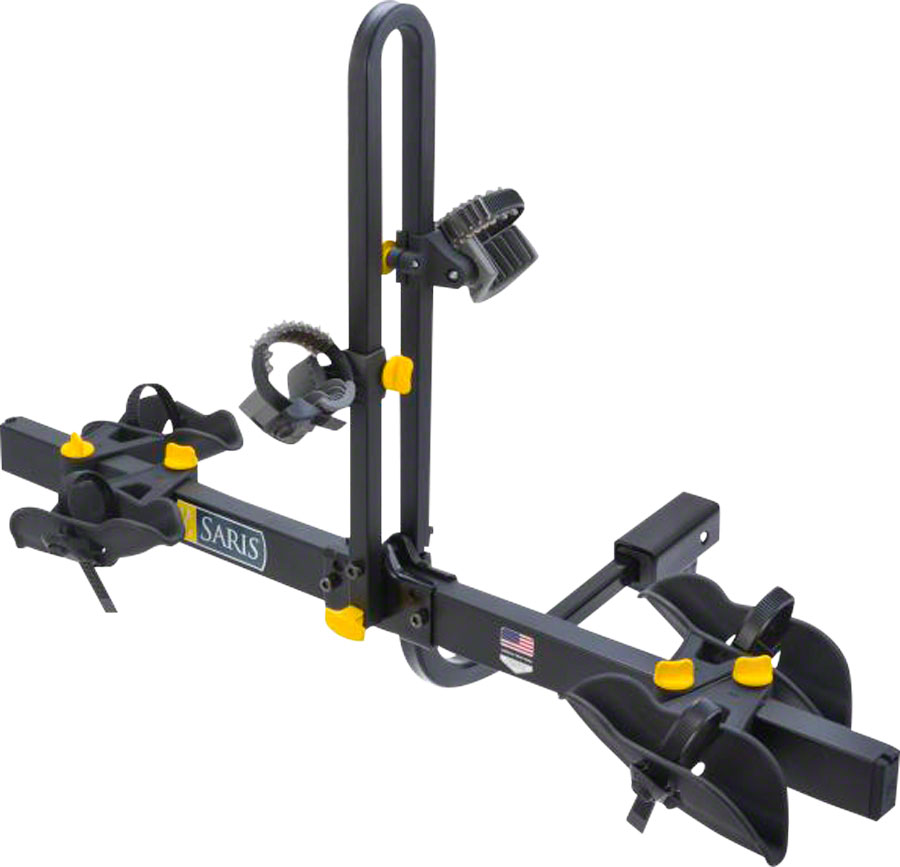 Saris Freedom Hitch Bike Rack - 2-Bike, 1-1/4", 2" Receiver, Black