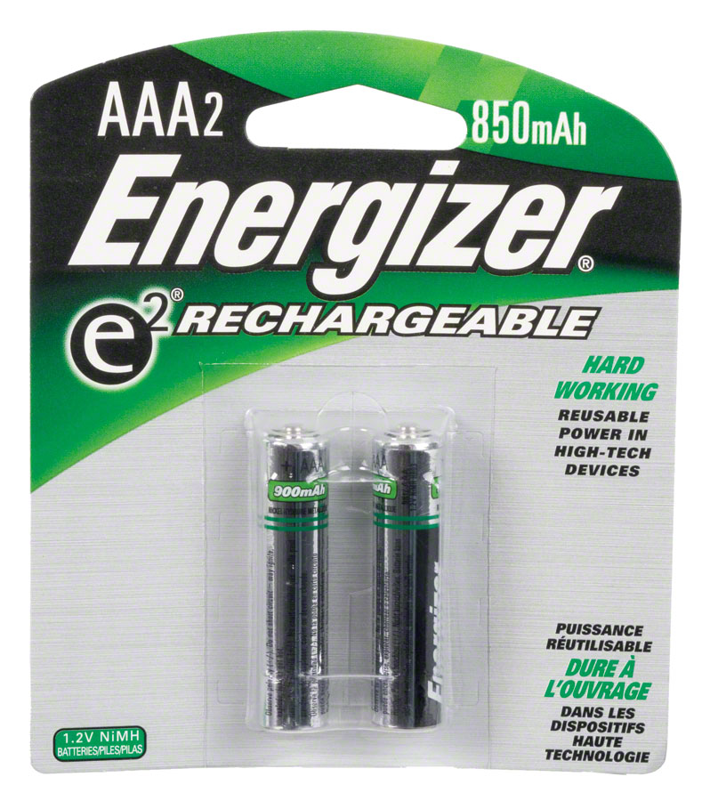 Energizer Rechargeable AAA 700mAh Battery: 2-Pack






