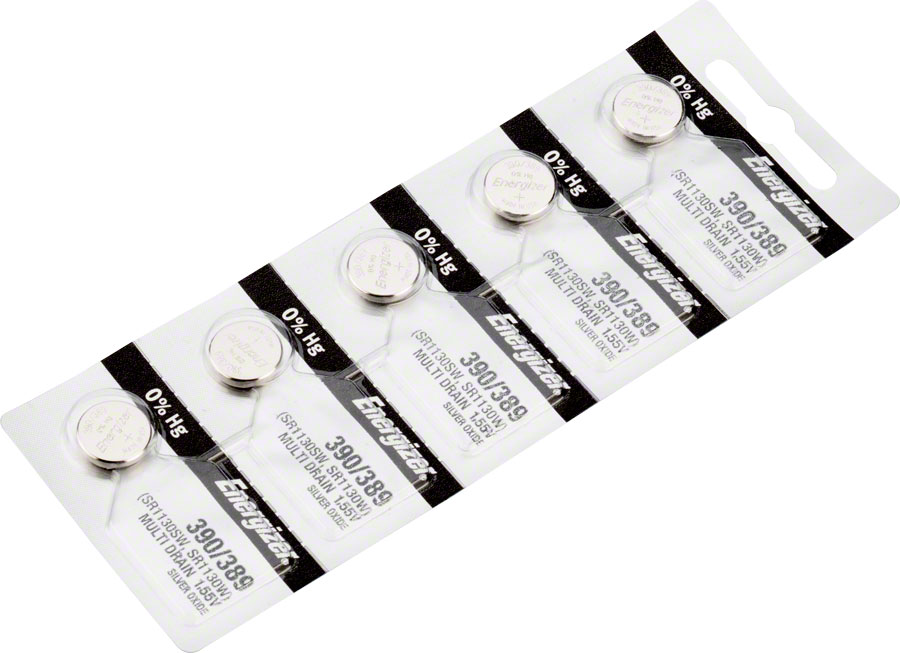 Energizer 390-389 Silver Oxide Multi-Drain Battery 1.55v: Card of 5








    
    

    
        
            
                (25%Off)
            
        
        
        
    
