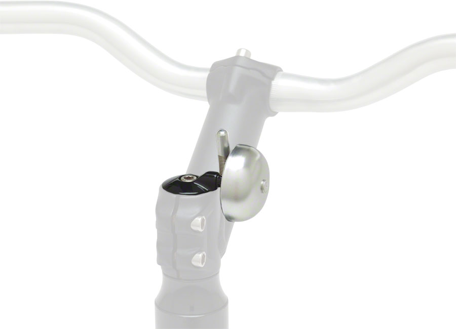Incredibell Headset Top Cap Spring Bell: Silver