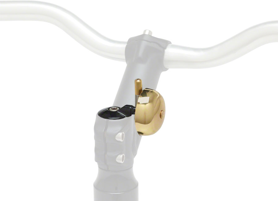 Incredibell Headset Top Cap Spring Bell: Brass