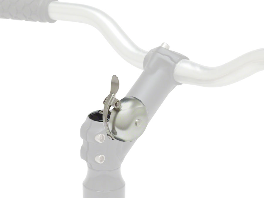 Incredibell Headset Top Cap Striker Bell: Silver