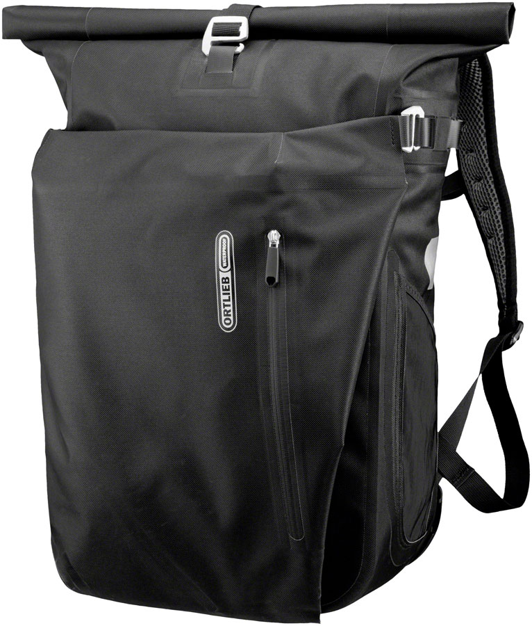 Ortlieb Vario Convertible Pannier/Backpack - 26L, Black