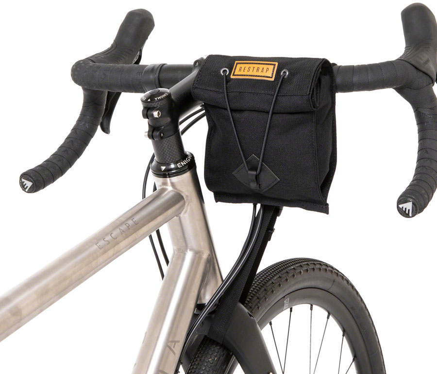 Restrap Tech Handlebar Bag - Small, Black 