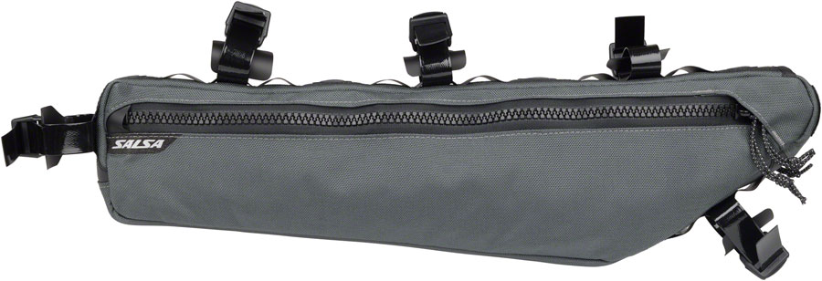 Salsa EXP Series Cholla Half-Frame Bag - Size 2, Gray 