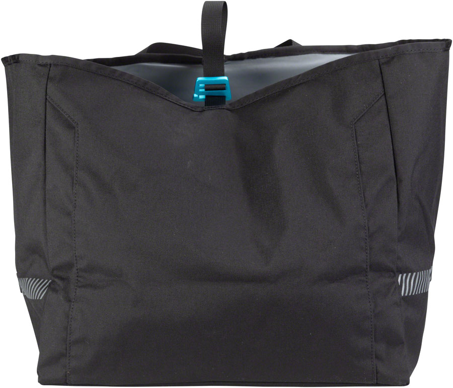 MSW Blacktop Grocery Pannier Bag Black | Bikeparts.Com