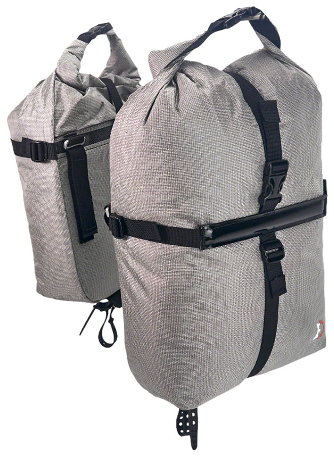 Revelate Designs Nano Panniers - 11L, Pair, Gray