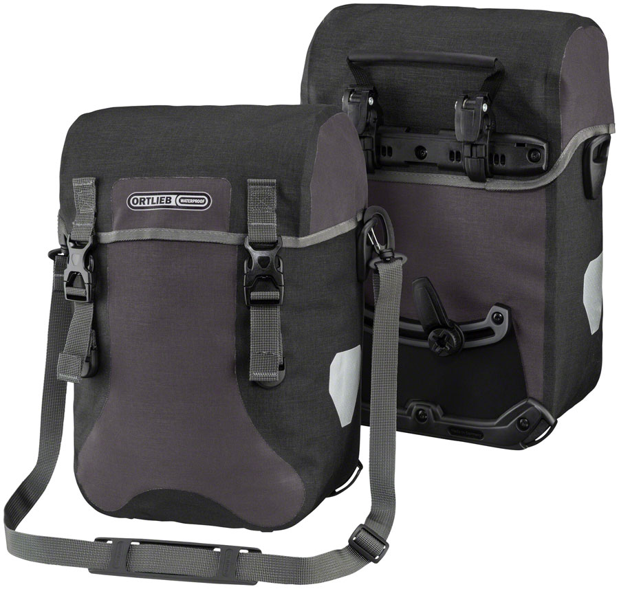 Ortlieb Sport-Packer Plus Pannier - 30L, Pair, Granite/Black