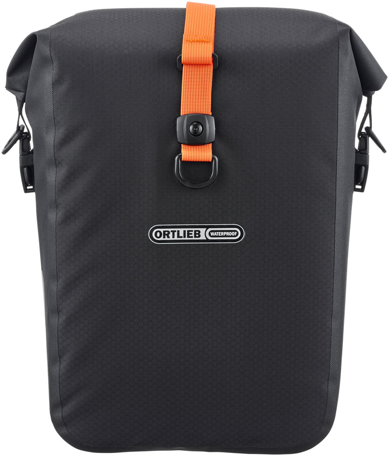 Ortlieb Gravel Pack Pannier - Single,  14.5L, Dark Black Matte