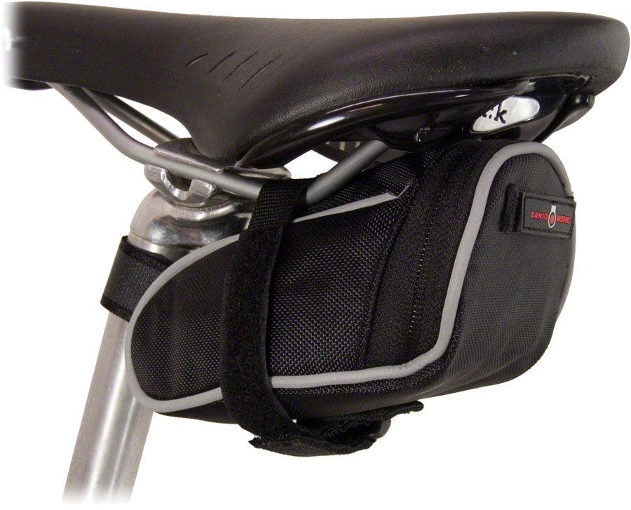 Banjo Brothers Seat Bag Deluxe: SM, Black