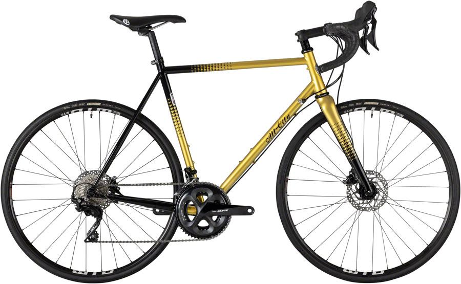 All-City Zig Zag Bike - 700c, Steel, 105, Golden Leopard, 58cm 