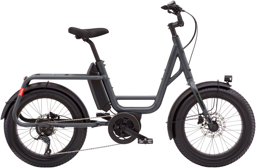 Benno RemiDemi 9D Class 3 Etility Ebike - Bosch Performance Line Sport, 400Wh, Anthracite Gray, One Size 