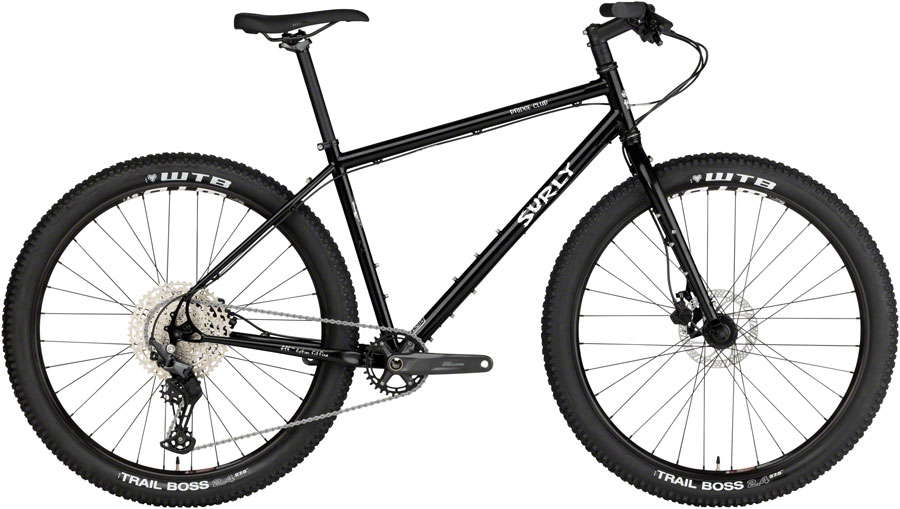 Surly Bridge Club 27.5" Bike - 27.5", Steel, Black, Medium 