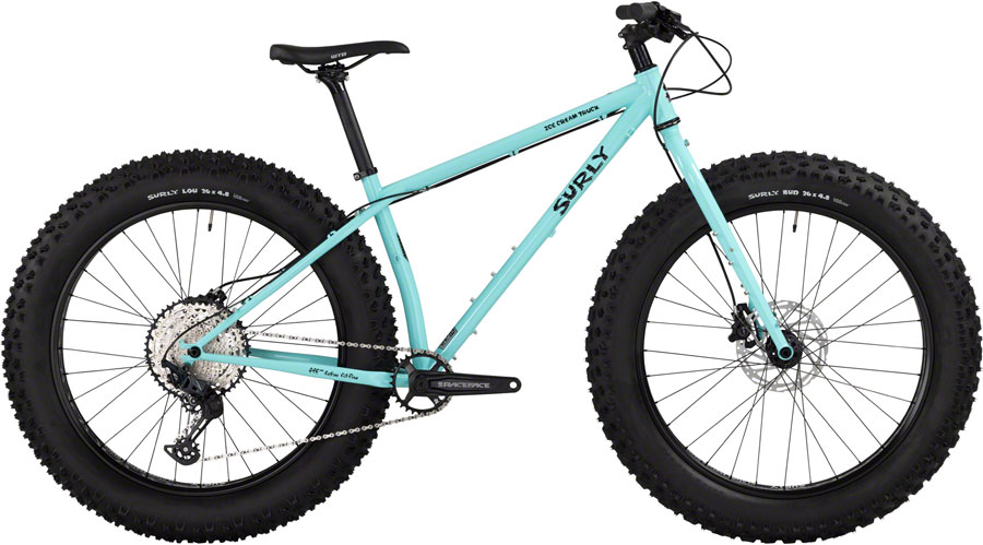 Surly Ice Cream Truck Fat Bike - 26", Steel, Safety Mask Blue, Large 