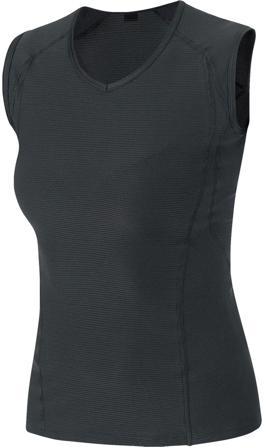 Gorewear M Base Layer Sleeveless Shirt - Black, Women's, Medium