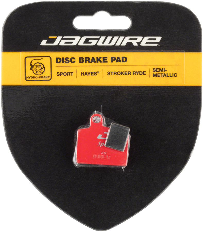 Jagwire Mountain Sport Semi-Metallic Disc Brake Pads for Hayes Stroker Ryde 