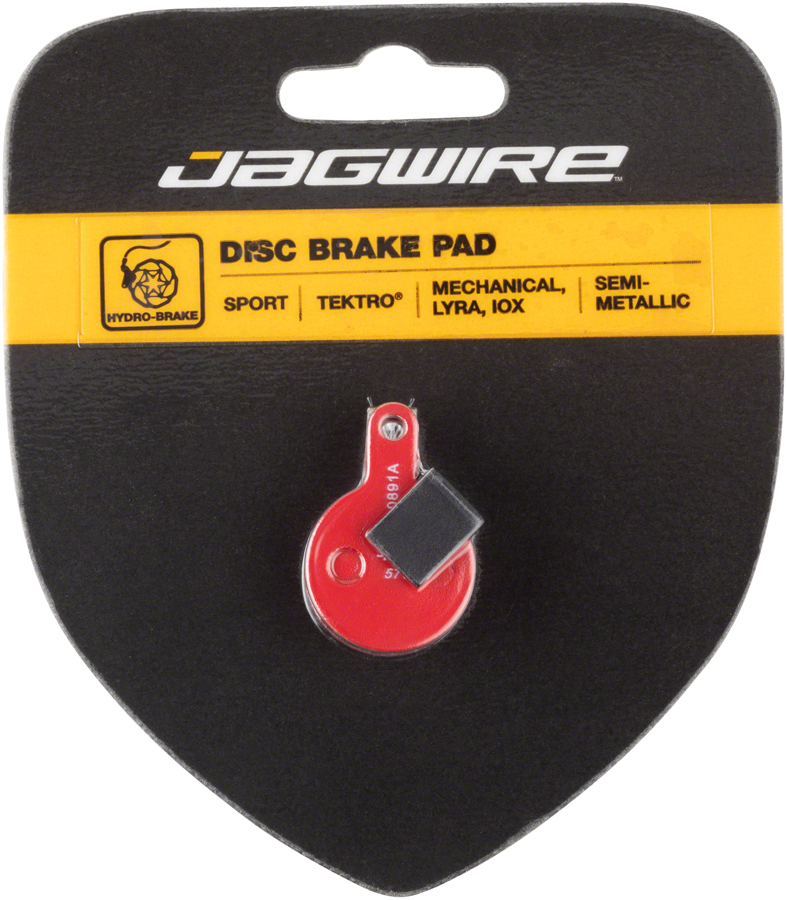 Jagwire Mountain Sport Semi-Metallic Disc Brake Pads for Tektro Lyra, IOX