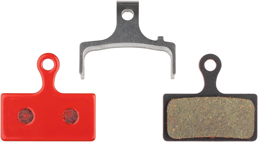 Promax PD252S Disc Brake Pad - Semi-Metallic, Steel Backed, Fits Shimano XTR M985, M9000 