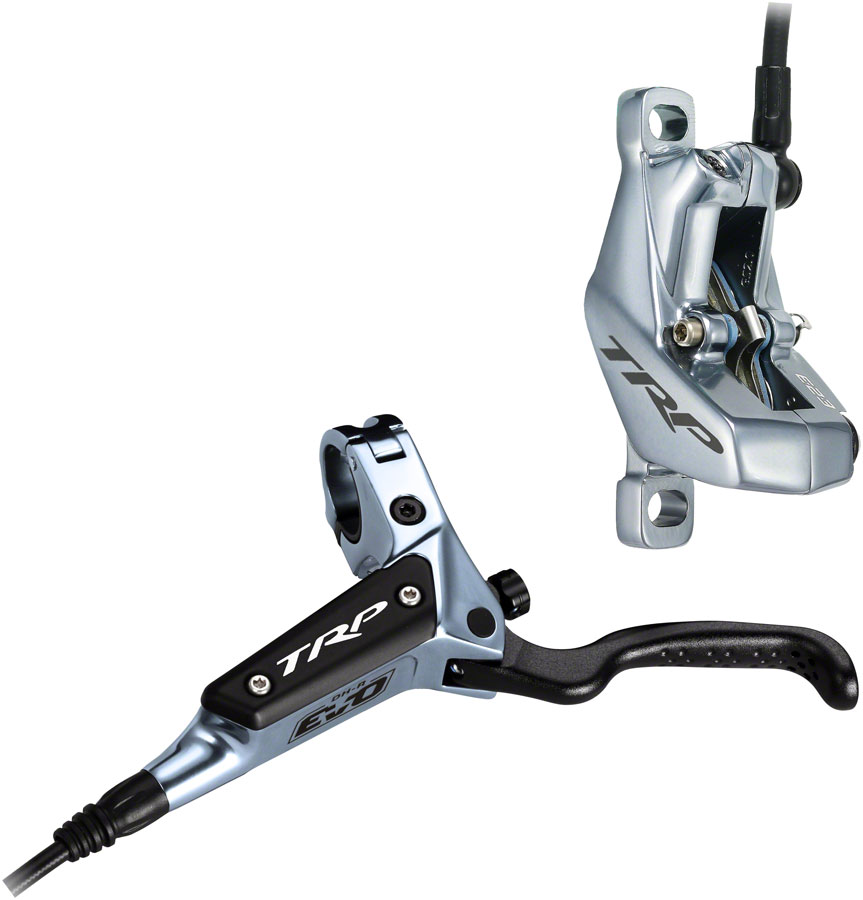 TRP DH-R EVO HD-M846 Disc Brake and Lever - Front, Hydraulic, Post Mount, Silver 