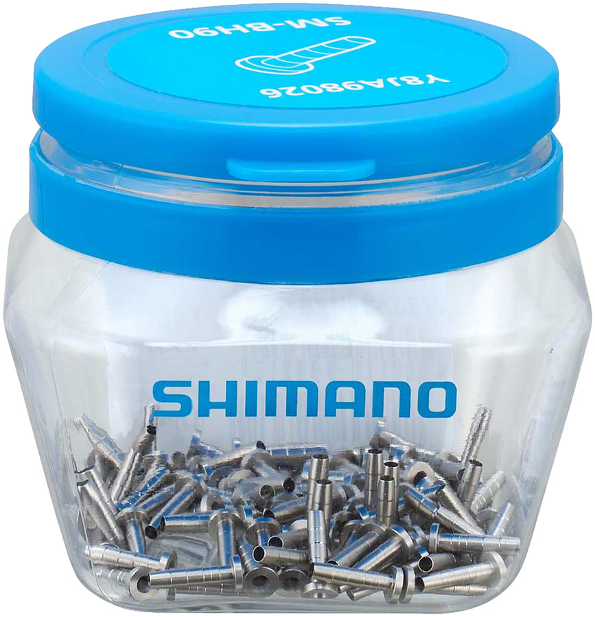 Shimano BH90 Brake Hose Connecting Insert - Bulk Jar, 100 pcs.