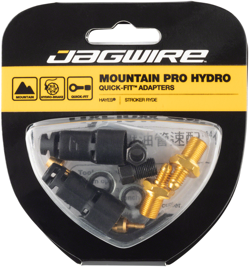 Jagwire Pro Disc Brake Hydraulic Hose Quick-Fit Adaptor for Hayes Stroker Ryde 