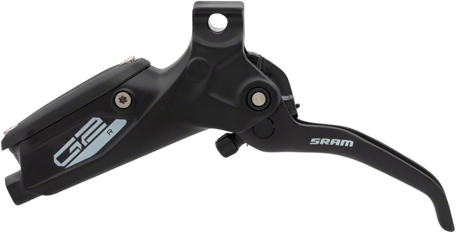 SRAM G2 R Disc Brake Lever Assembly - Aluminum Lever, Diffusion Black Anodized, A2 