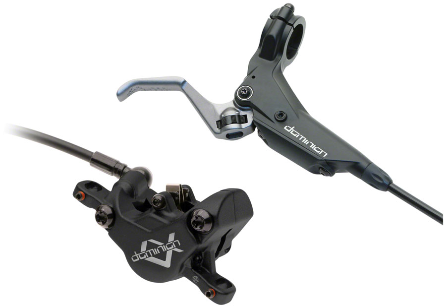 Hayes Dominion A2 SFL Disc Brake and Lever - Front, Hydraulic, Post Mount, Stealth Black/Gray 